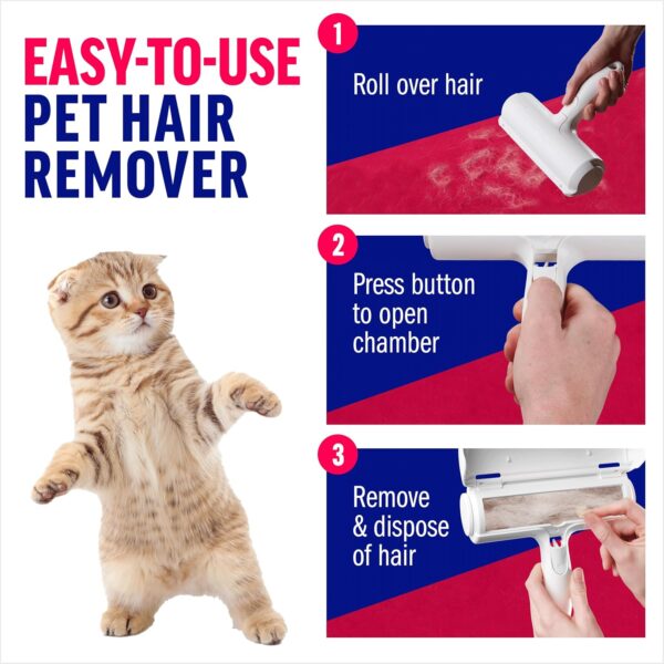 Roller Pet Hair Remover and Reusable Lint Roller - Image 2